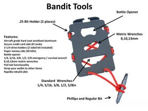 Bandit Wallet Instructions