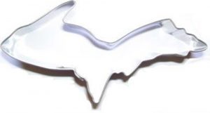 Upper Peninsula Michigan Cookie Cutter