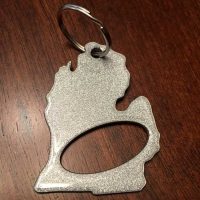 Michigan Keychain Bottle Opener