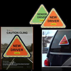 New Driver Caution Cling