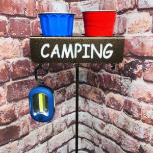 Camping Beerstix Beverage Holder Ground