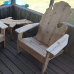 Cedar Michigan Adirondack Chair Side Cedar Michigan Adirondack Chair View