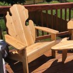 Cedar Michigan Adirondack Chair View