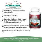 Fruit Advantage Cherry Prime with Glucosamine and Chondroitin Supplement Info