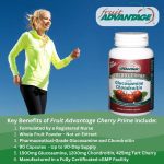Fruit Advantage Cherry Prime with Glucosamine and Chondroitin Supplement Key Benefits