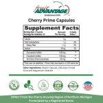 Fruit Advantage Cherry Prime with Glucosamine and Chondroitin Supplement Nutritional Fact