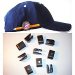 Golf Hat Clips to Hold Magnetic Ball Marker and Pencil – 10 Pack