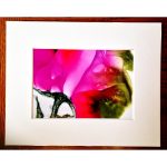 Lafleur Print from Original Alcohol Ink Painting
