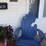 SAMPLE PAINTED Michigan Adirondack Chairs
