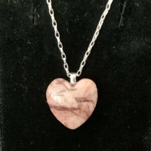 Small Kona Dolomite Heart Necklace