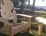 adirondack chair wine glass holder