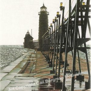Grand Haven Lighthouse Note Cards
