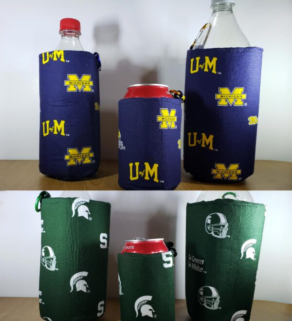 Bottle or Can Insulted Koozie Carabiner Included