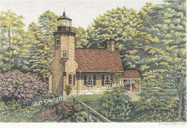 White River Lighthouse Note Cards