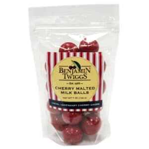 Cherry Malted Milk Balls