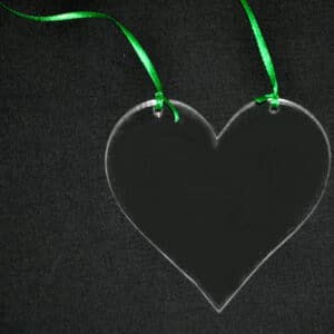 Heart Acrylic Ornament