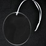 Oval Acrylic Ornament