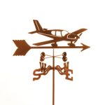 Airplane Lo Wing Weathervane