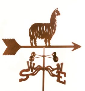 Alpaca Llama Weathervane