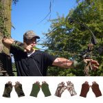 Camo Seasons Reversible Fingerless Gloves