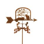 Cats In Window Weathervane