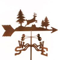Deer Jumping Weathervane