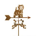 Westie Weathervane