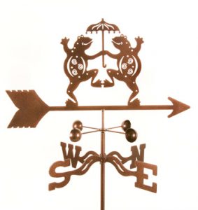 Frogs Dancing Weathervane