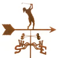 Golfer – Female Weathervane