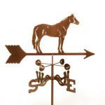 Horse – Quarter Horse Weathervane