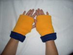 Michigan Fingerless Turtle Gloves Maize