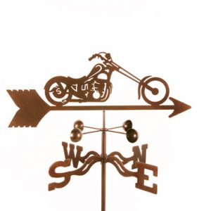Motorcycle Chopper Weathervane