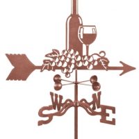 Wine and Grapes Weathervane
