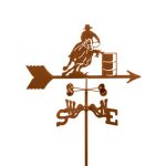 Horse- Barrel Racer Weathervane
