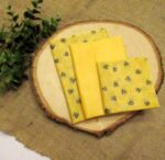 Bubbly Bee Beeswax Food Wrap Set