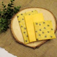 Bubbly Bee Beeswax Food Wrap Set