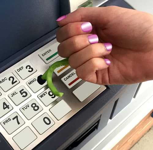 Use the Kooty Key at the ATM