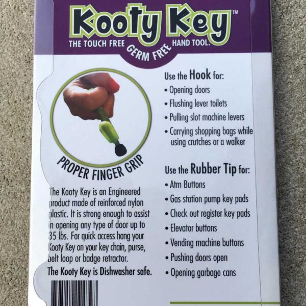 Kooty Key Package Back