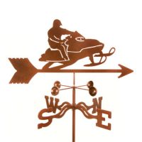 Snowmobile Weathervane