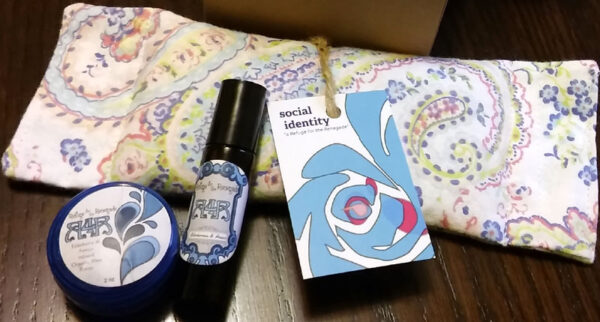 Spa & Relaxation Kit with Paisley Pillow