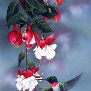 Blossoms Giclee Print on Wrapped Canvas by Artist Russell Cobane