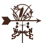Dragonfly Weathervane Cattails