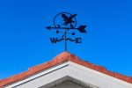 Eagle Weathervane on Roof