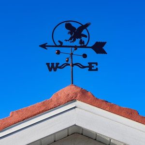 Eagle Weathervane on Roof