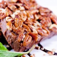 Chocolate Turtle Pecan Fudge