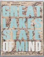 Middle Great Lake State of Mind Word Art Sign
