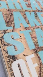 Great Lake State of Mind Word Art Sign