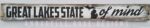 Great Lakes State of Mind Word Art Plank