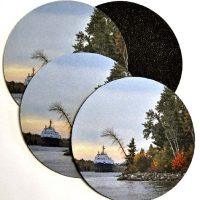 Round Photo Coasters