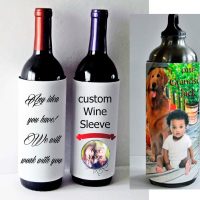 Photo Bottle Koozie Sleeve